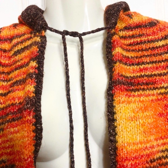 Alpaca Connection Sweater Hooded Knit Cardigan - Picture 4 of 6